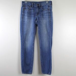 Madewell Relaxed Straight Leg Medium Denim Blue Boy Jeans 24